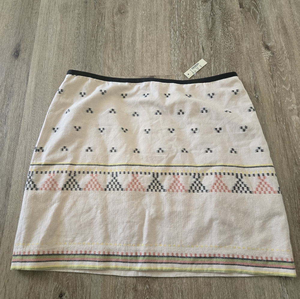 Madewell Boho Cream Skirt*NEW*